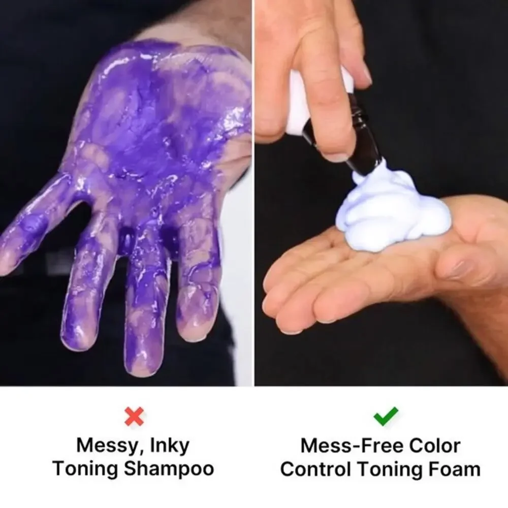 NEW Color Wow Blue Toning Foam Schwarzkopf Goodbye Orange Shampoo Brunette Hair